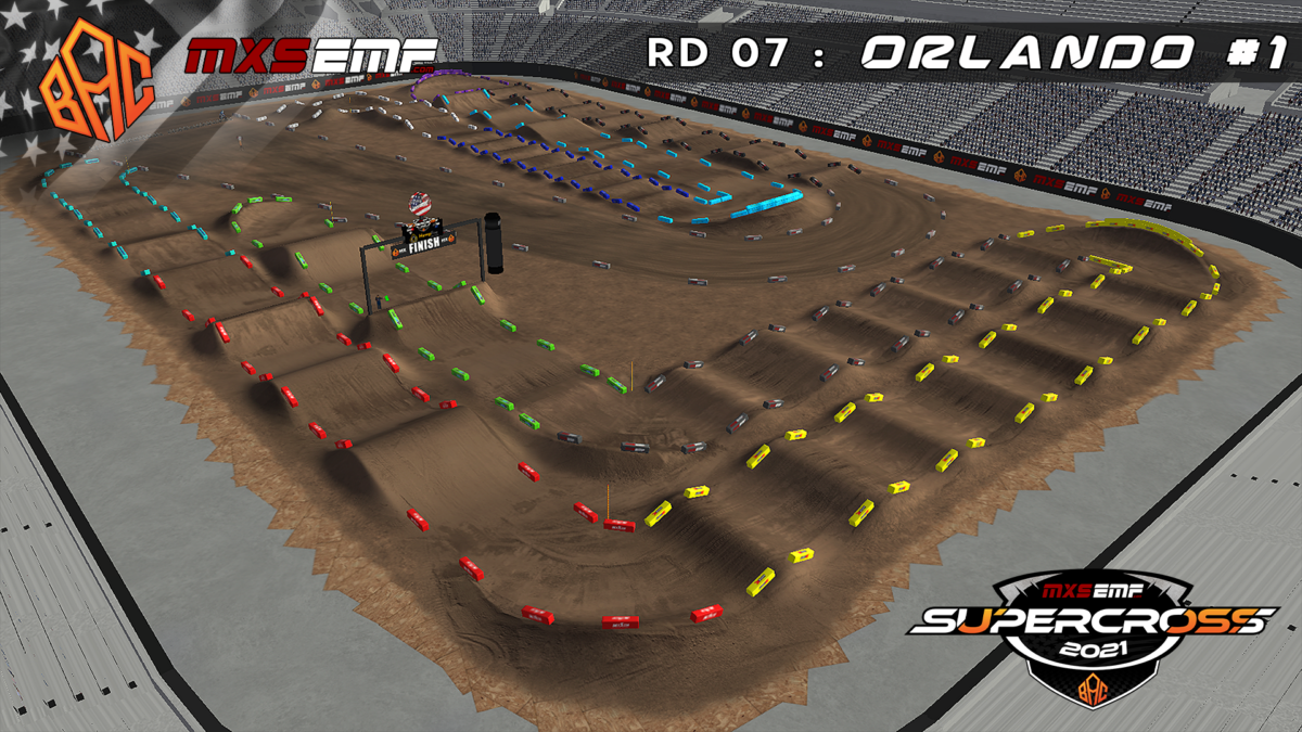 2021 EMF Supercross Series Round 7 – Orlando I