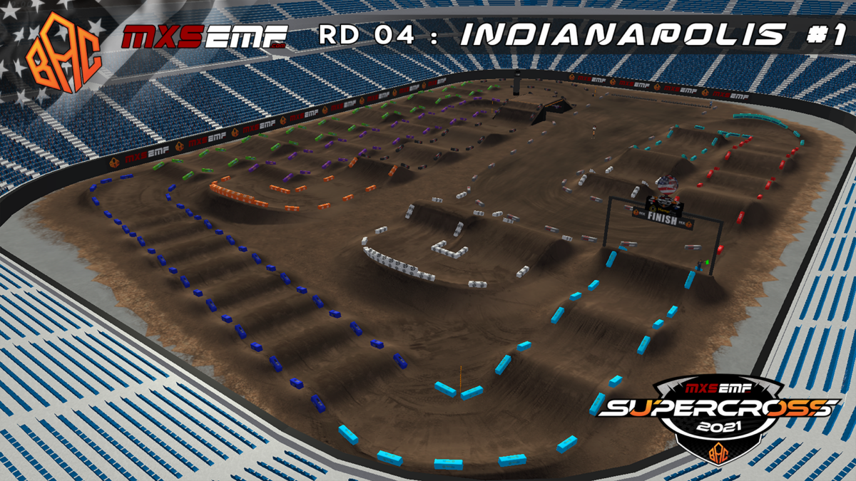 2021 EMF Supercross Series Round 4 – Indianapolis I